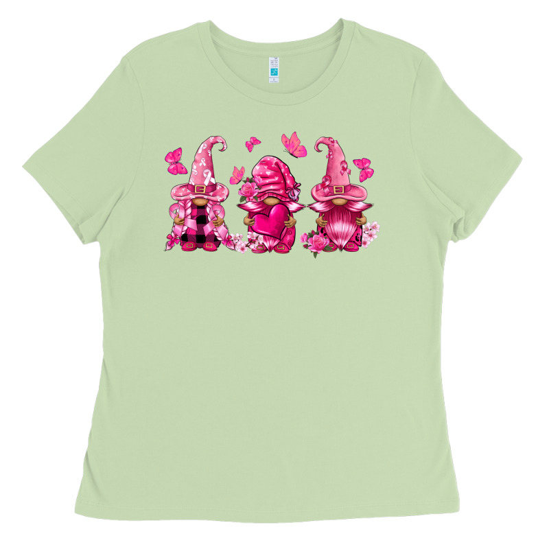 Breast Cancer Gnomies Ladies Tee by FaDigitalArtStudio | Teevron