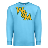 Ocean Blue william & mary tribe Premium Sweatshirt - linhVisuals