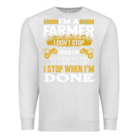 Oatmeal Heather farmer Premium Sweatshirt - linhVisuals