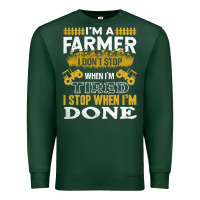 Sports Green farmer Premium Sweatshirt - linhVisuals