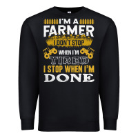 Black farmer Premium Sweatshirt - linhVisuals