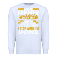 White farmer Premium Sweatshirt - linhVisuals