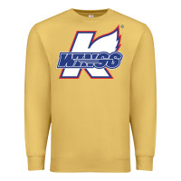 Antique Gold Kalamazoo ice hockey Premium Sweatshirt - linhVisuals