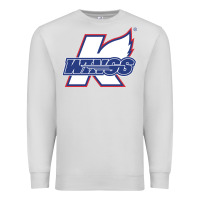 Dove Grey Kalamazoo ice hockey Premium Sweatshirt - linhVisuals