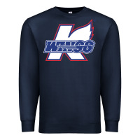 Navy Kalamazoo ice hockey Premium Sweatshirt - linhVisuals