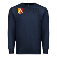 Navy austin, college Premium Sweatshirt - linhVisuals