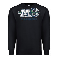 Black maine ice hockey Premium Sweatshirt - linhVisuals