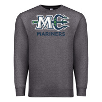 Charcoal Heather maine ice hockey Premium Sweatshirt - linhVisuals