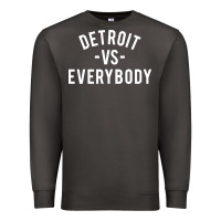 Smoke det roit vs everybody Premium Sweatshirt - linhVisuals