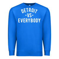 True Royal det roit vs everybody Premium Sweatshirt - linhVisuals