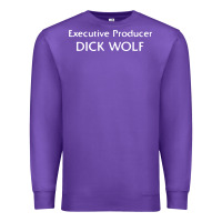 Purple executive producer dick wolf Premium Sweatshirt - linhVisuals