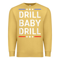 Antique Gold drill baby drill t shirt support usa energy independence t shirt Premium Sweatshirt - linhVisuals
