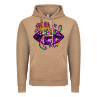 Vintage Coffee mardi gras lips Vintage Hoodie - LillyAllenDesigns