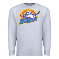Heather Grey orlando solar bears Premium Sweatshirt - linhVisuals