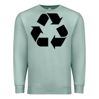 Seafoam Recycle Premium Sweatshirt - linhVisuals