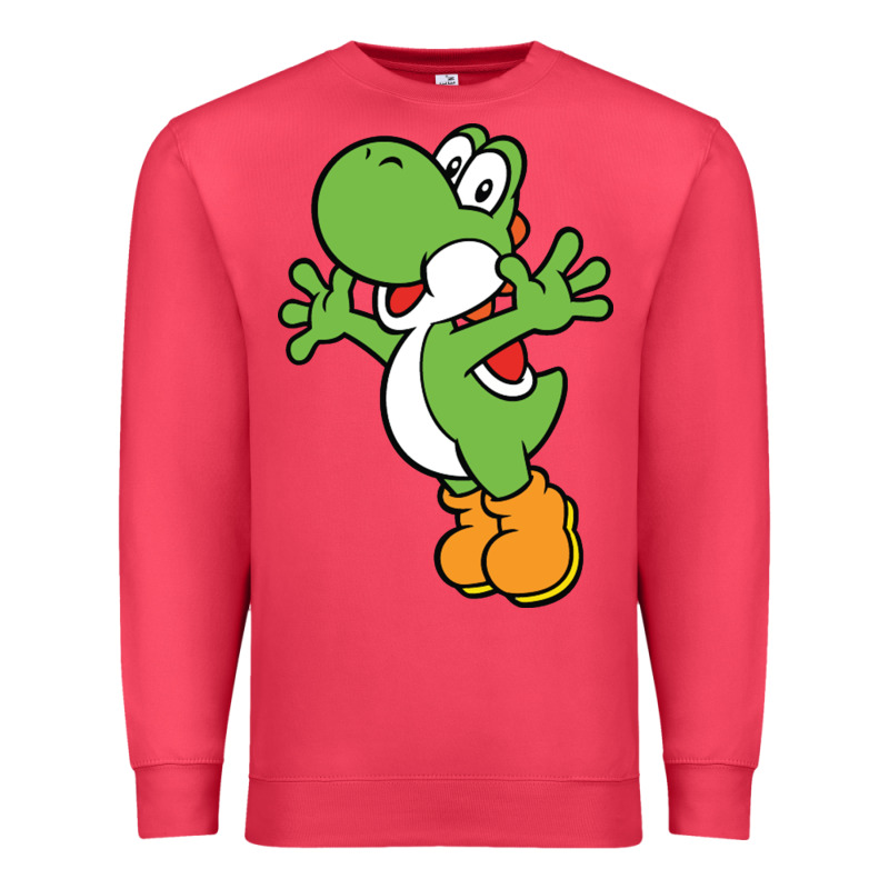 Yoshi Premium Sweatshirt by linhVisuals | Teevron