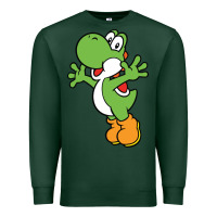 Sports Green yoshi Premium Sweatshirt - linhVisuals