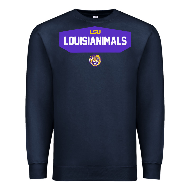 Lsu Louisianimals Premium Sweatshirt by linhVisuals | Teevron