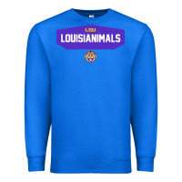 True Royal LSU Louisianimals Premium Sweatshirt - linhVisuals