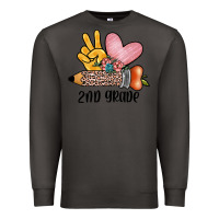 Smoke peace love 2nd grade Premium Sweatshirt - JahusDesignShop