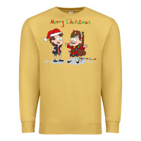 Antique Gold gravity falls merry christmas amino Premium Sweatshirt - linhVisuals