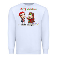 White gravity falls merry christmas amino Premium Sweatshirt - linhVisuals