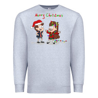Heather Grey gravity falls merry christmas amino Premium Sweatshirt - linhVisuals