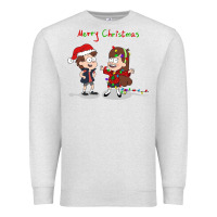 Oatmeal Heather gravity falls merry christmas amino Premium Sweatshirt - linhVisuals