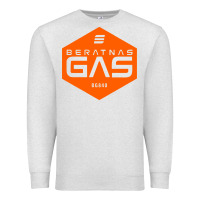 Oatmeal Heather beratnas gas Premium Sweatshirt - linhVisuals