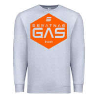 Heather Grey beratnas gas Premium Sweatshirt - linhVisuals