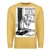 Antique Gold calvin Premium Sweatshirt - linhVisuals