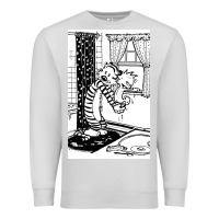 Dove Grey calvin Premium Sweatshirt - linhVisuals