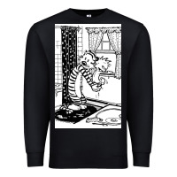 Black calvin Premium Sweatshirt - linhVisuals