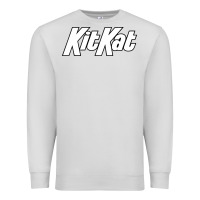 Dove Grey KitKat Vintage Premium Sweatshirt - linhVisuals