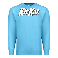 Ocean Blue KitKat Vintage Premium Sweatshirt - linhVisuals