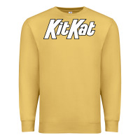Antique Gold KitKat Vintage Premium Sweatshirt - linhVisuals