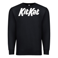 Black KitKat Vintage Premium Sweatshirt - linhVisuals