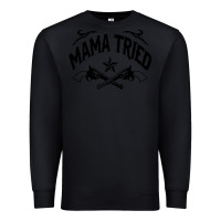 Black mama tried guns Premium Sweatshirt - linhVisuals