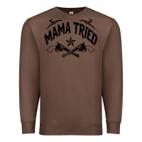 Chestnut mama tried guns Premium Sweatshirt - linhVisuals