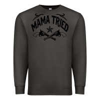 Smoke mama tried guns Premium Sweatshirt - linhVisuals