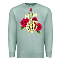 Seafoam motionless in white Premium Sweatshirt - linhVisuals