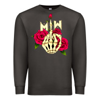 Smoke motionless in white Premium Sweatshirt - linhVisuals