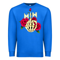 True Royal motionless in white Premium Sweatshirt - linhVisuals