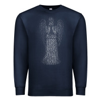 Navy don't blink   doctor who Premium Sweatshirt - linhVisuals