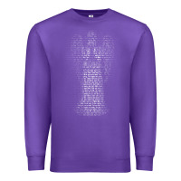Purple don't blink   doctor who Premium Sweatshirt - linhVisuals