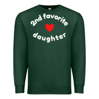 Funny 2nd Second Child   Daughter For 2nd Favorite Kid Sweatshirt Premium Sweatshirt | Teevron