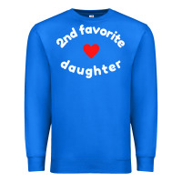 True Royal funny 2nd second child   daughter for 2nd favorite kid sweatshirt Premium Sweatshirt - linhVisuals