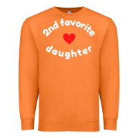 Carrot funny 2nd second child   daughter for 2nd favorite kid sweatshirt Premium Sweatshirt - linhVisuals