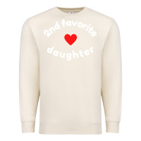 Sandshell funny 2nd second child   daughter for 2nd favorite kid sweatshirt Premium Sweatshirt - linhVisuals