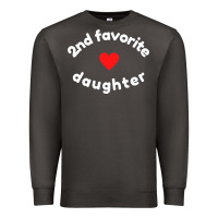 Smoke funny 2nd second child   daughter for 2nd favorite kid sweatshirt Premium Sweatshirt - linhVisuals